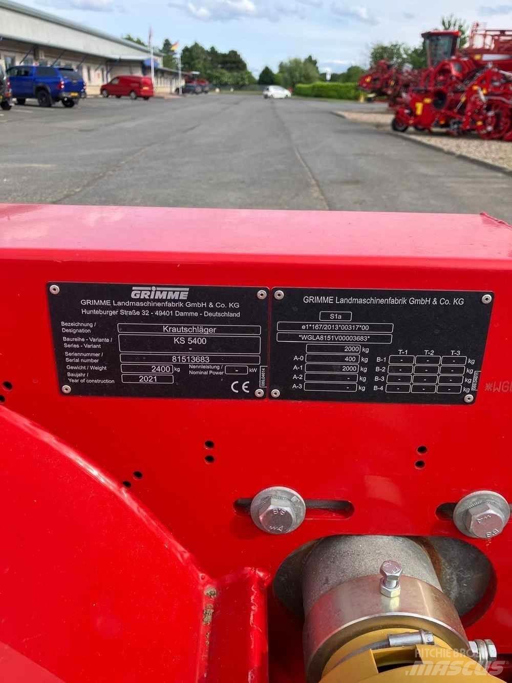 Grimme KS 5400 Attrezzature  raccolta patate - Altro