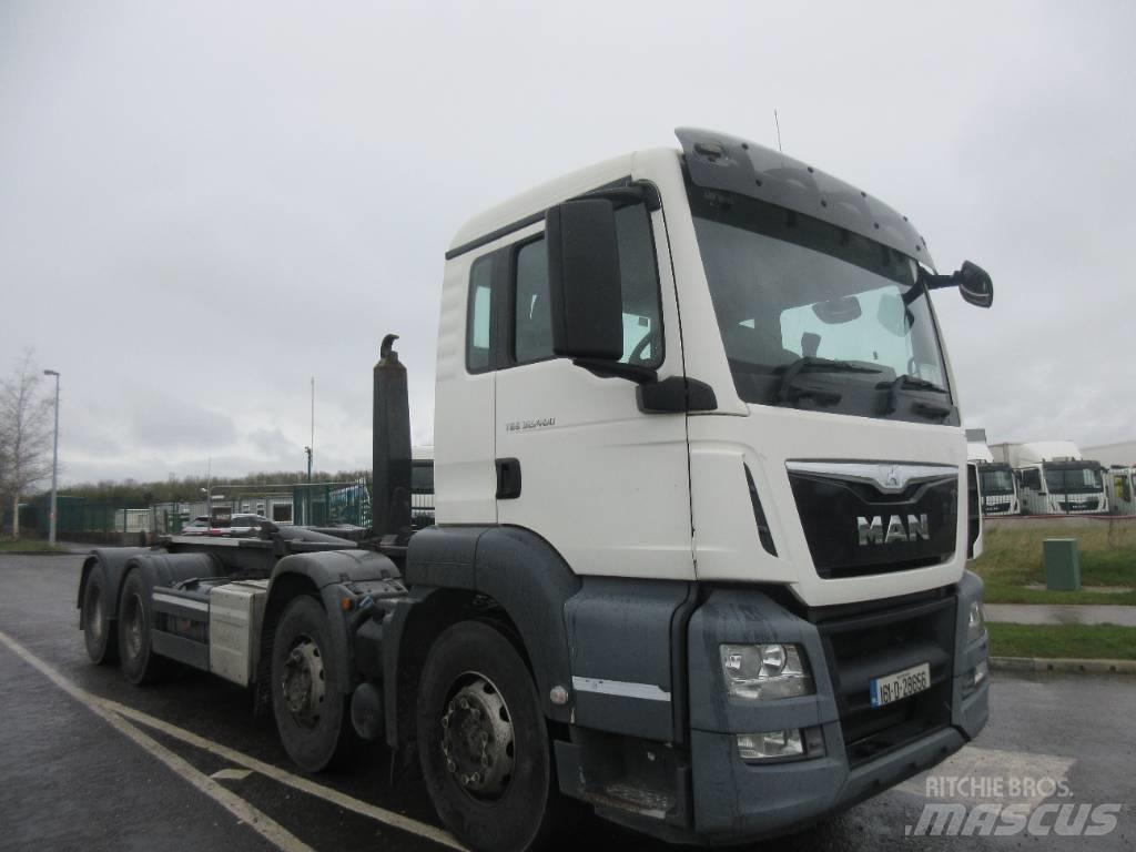 MAN TGS 32.400 Camion con gancio di sollevamento