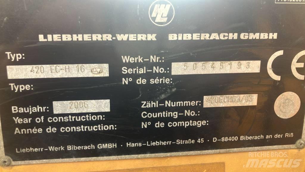 Liebherr 420 EC-H16 Gru a torre