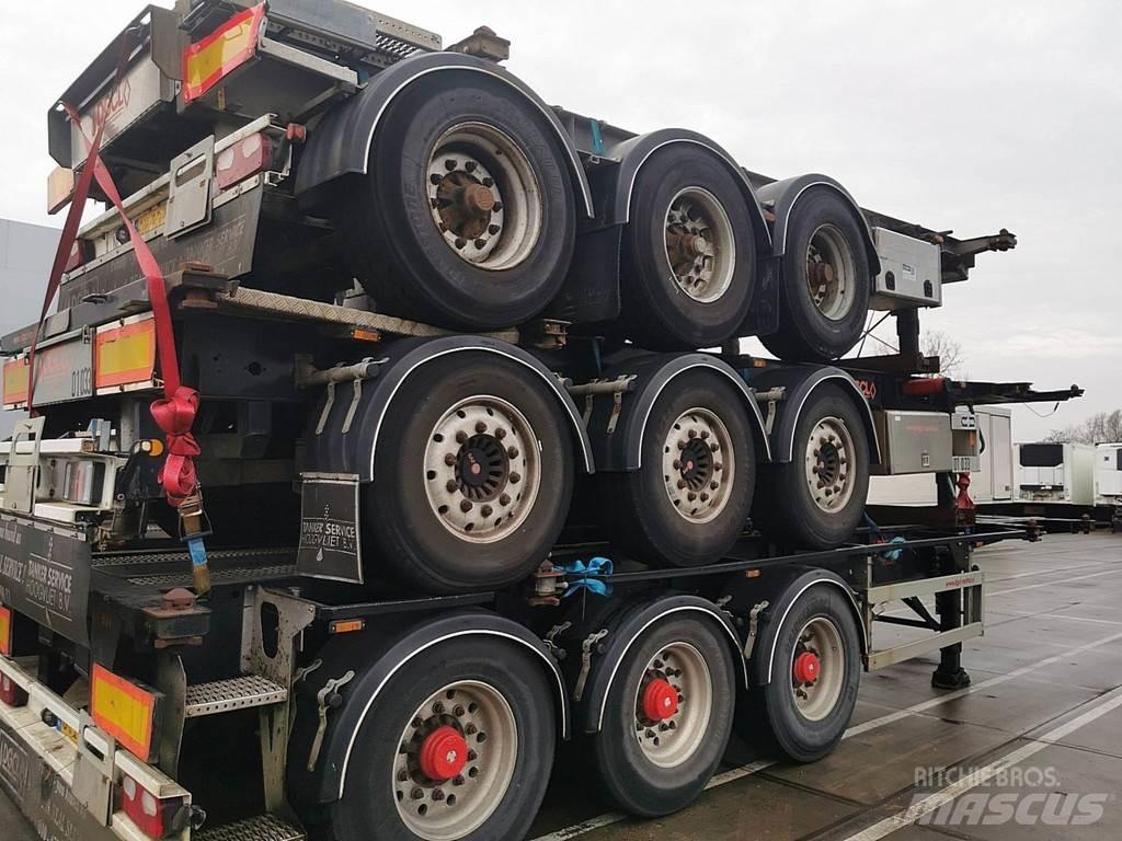 Van Hool 3B2015 Semirimorchi portacontainer