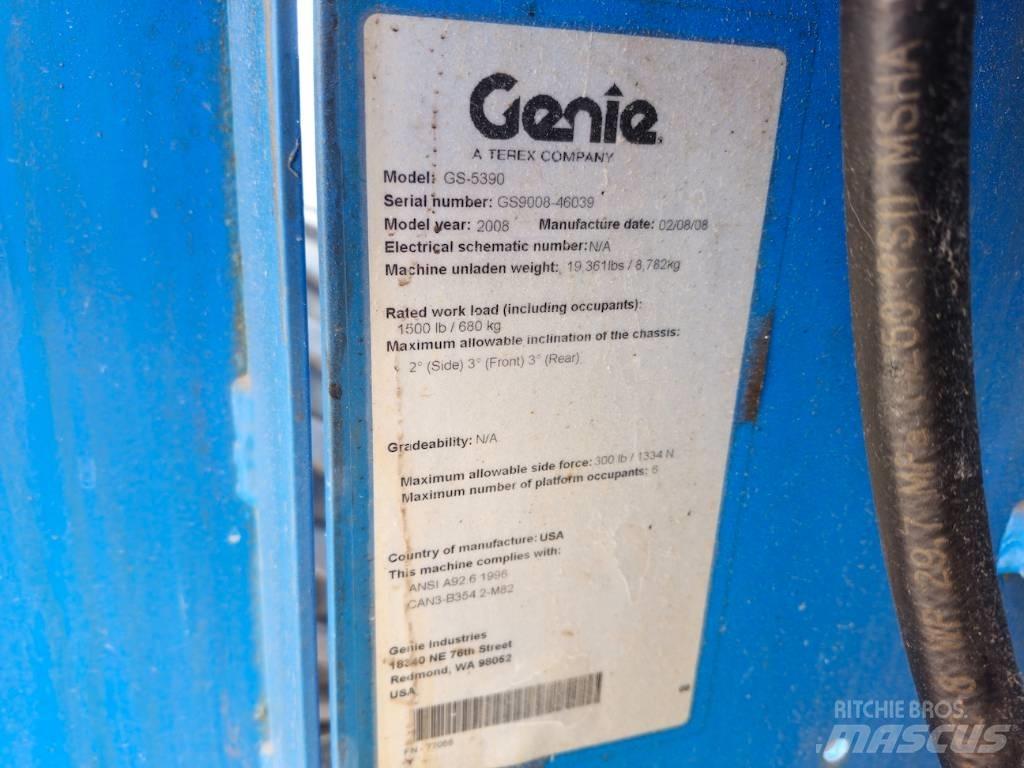 Genie GS-5390 Piattaforme a pantografo