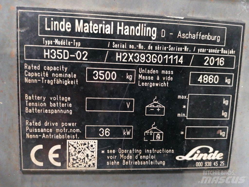 Linde H35D-02 Carrelli elevatori diesel