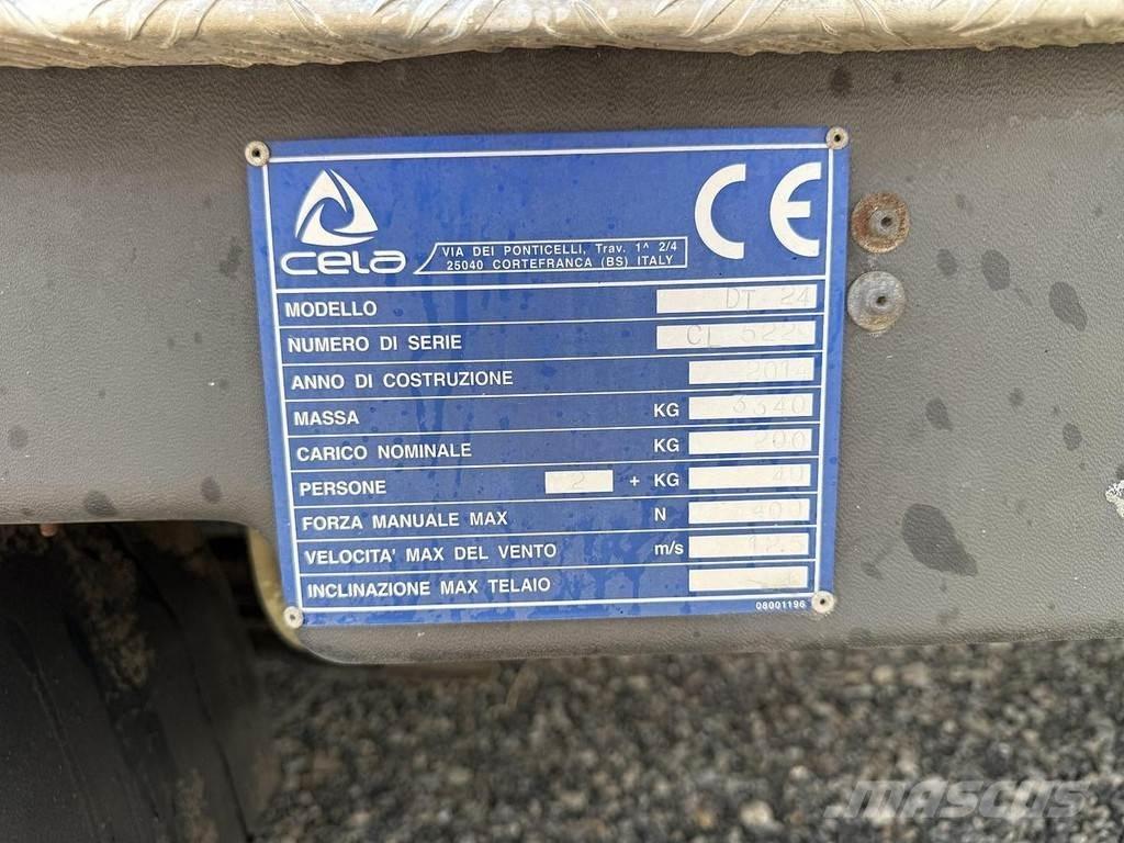 Cela DT24 Piattaforme autocarrate