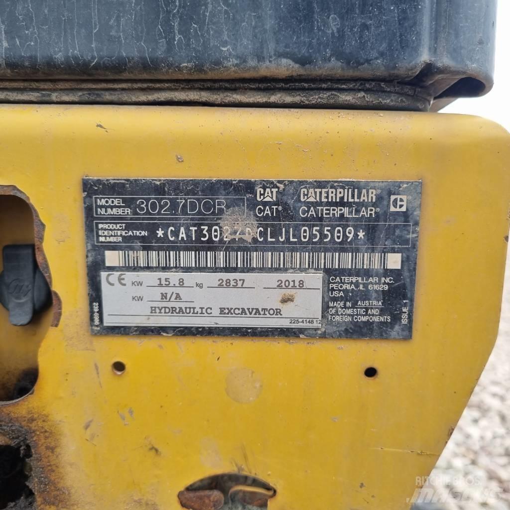 CAT 302.7 D CR Miniescavatori