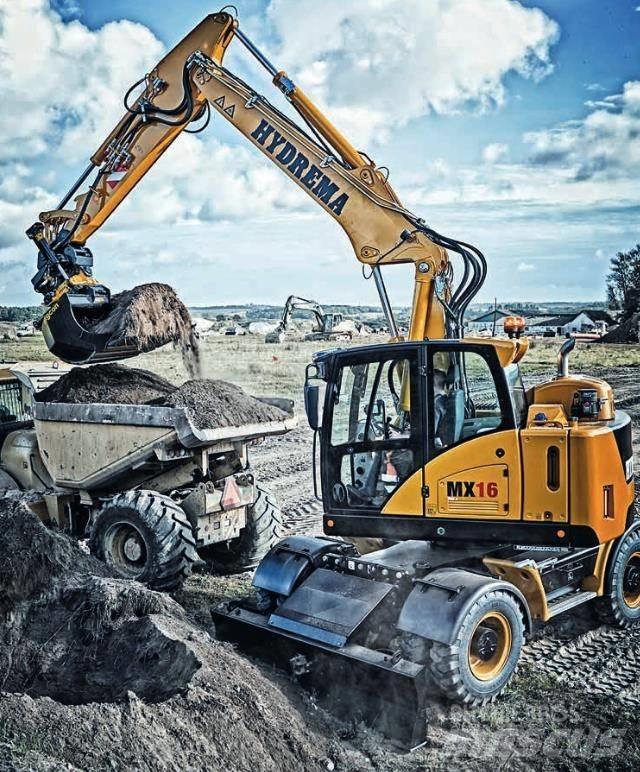 Hydrema MX16 Escavatori gommati