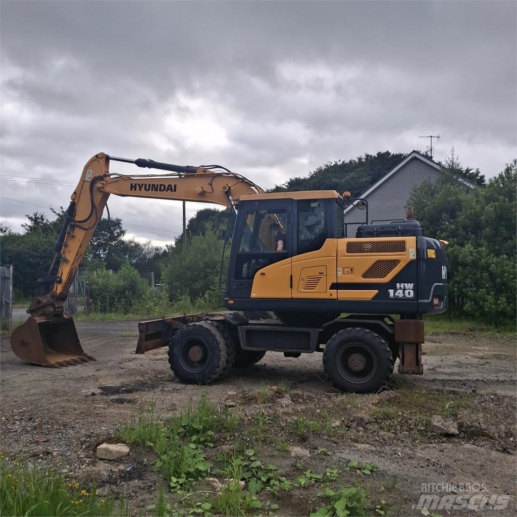 Hyundai HW 140 A Escavatori gommati
