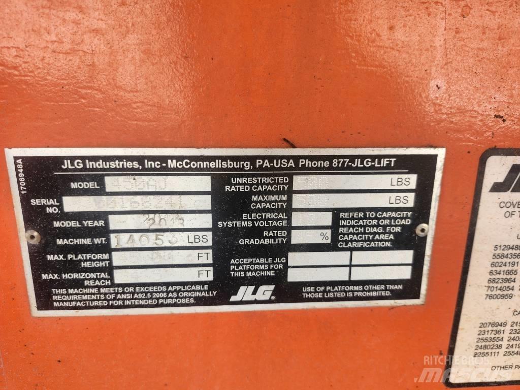 JLG 450 AJ Piattaforme a braccio articolato