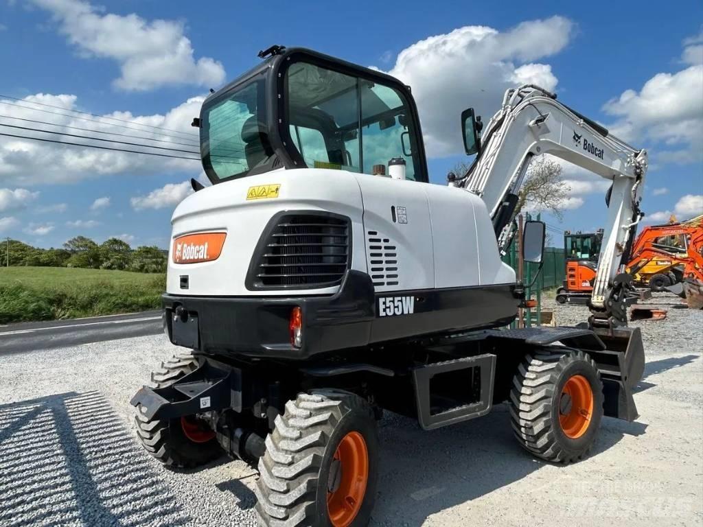 Bobcat E 55 W Escavatori gommati