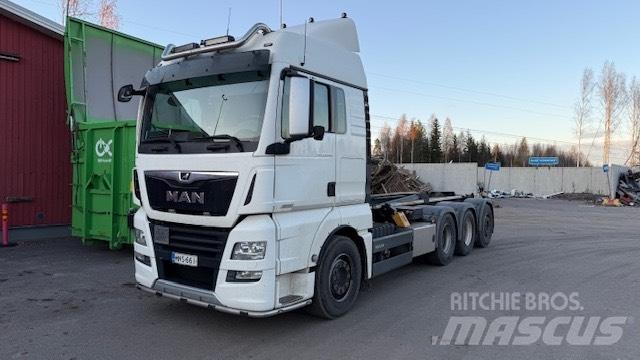 MAN TGX 35.580 Camion con gancio di sollevamento