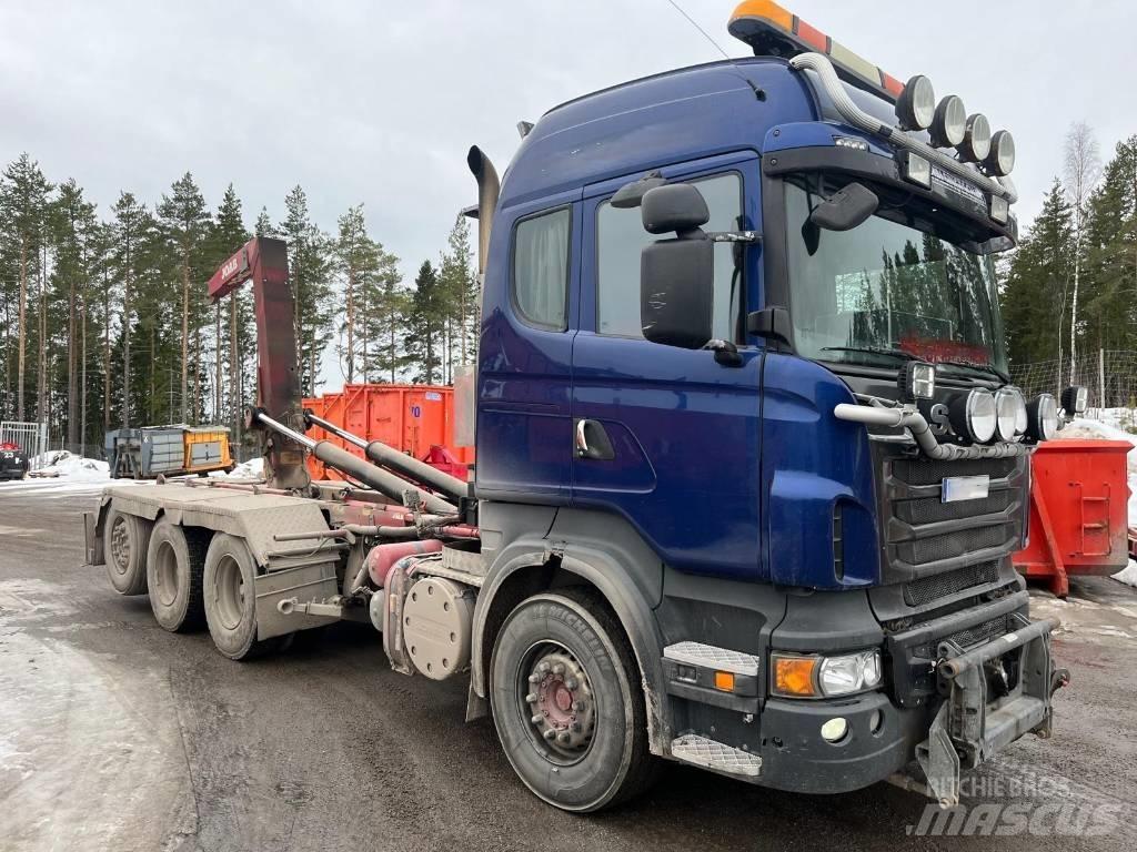 Scania R 500 Camion con gancio di sollevamento