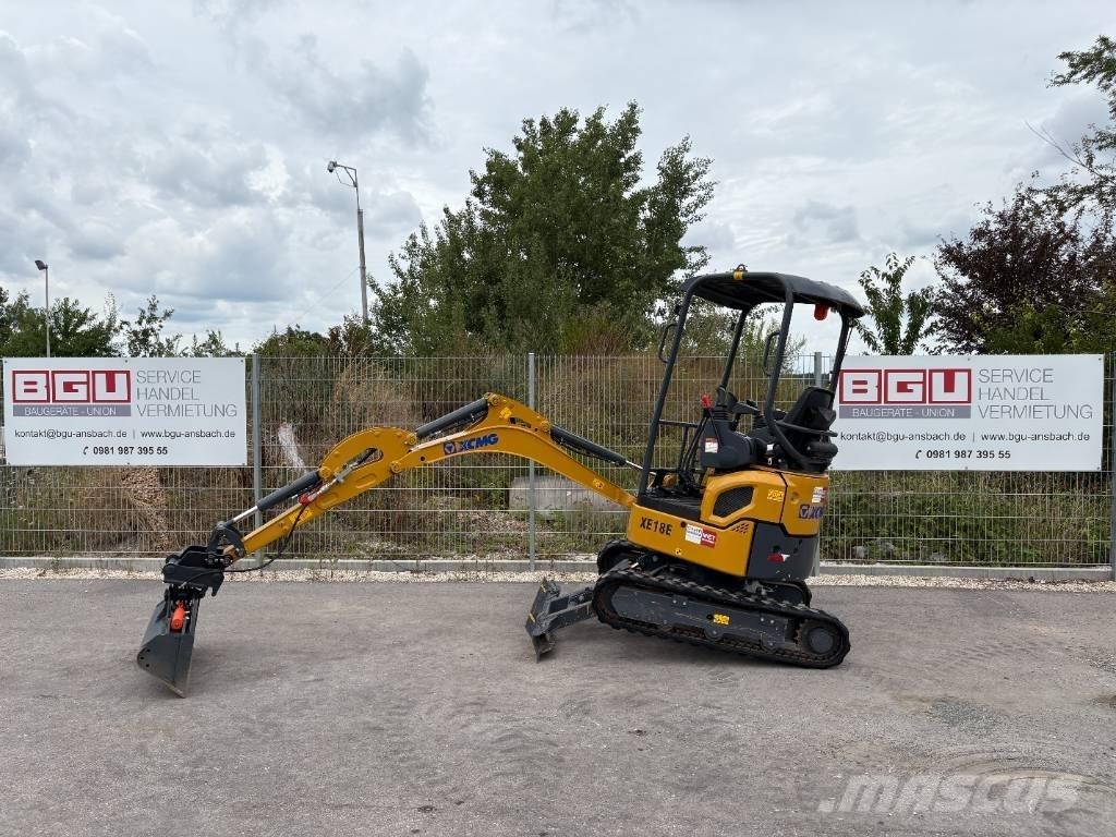 XCMG XE 18 E Miniescavatori