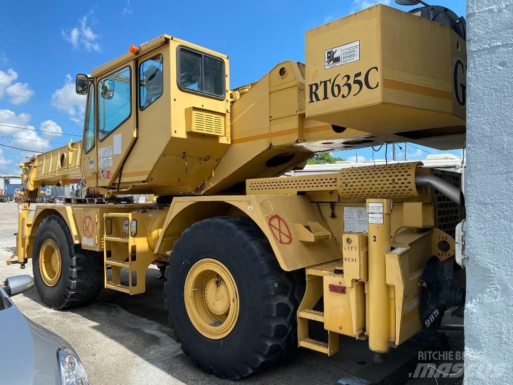 Grove RT 635 C Gru per terreni difficili