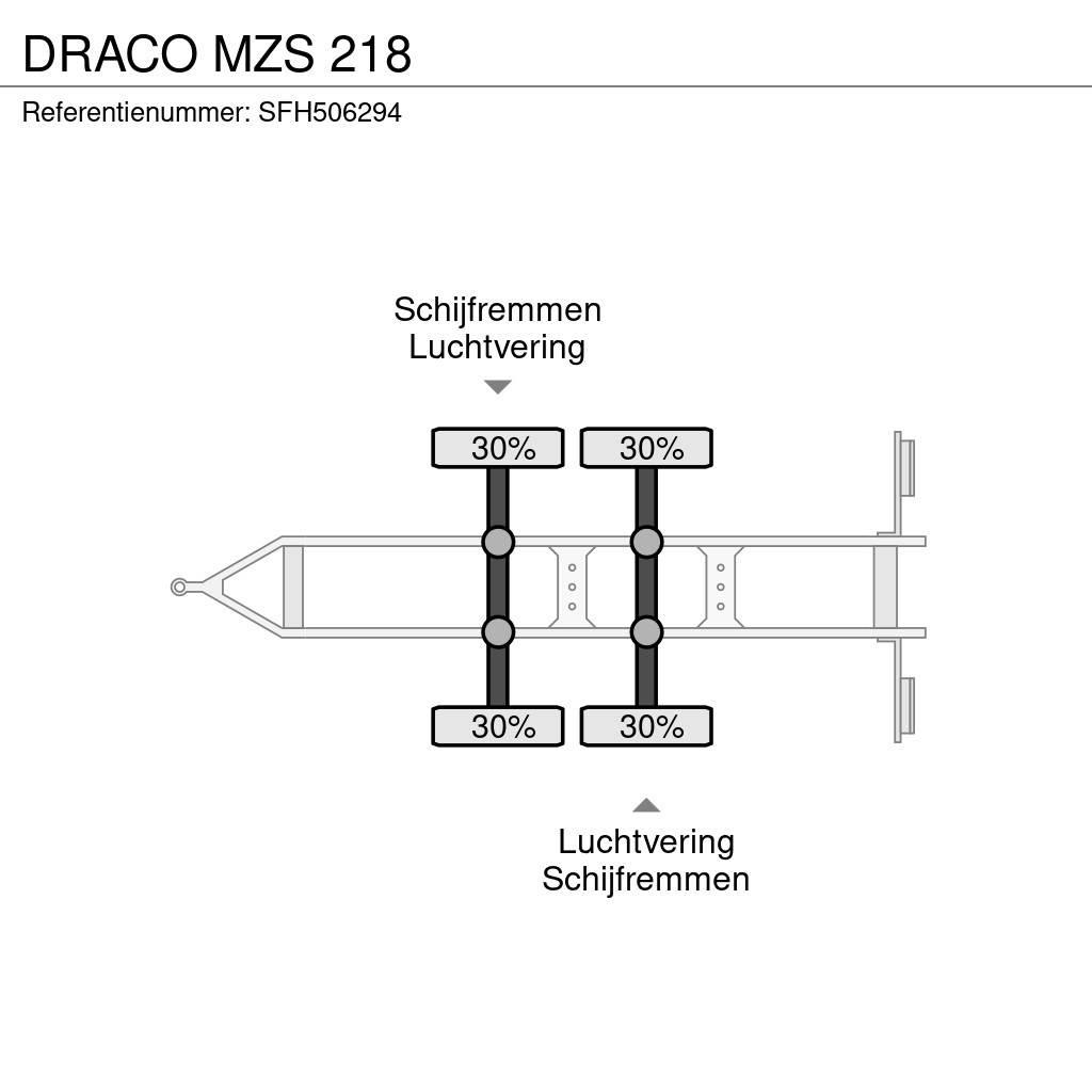 Draco MZS 218 Rimorchi cassonati