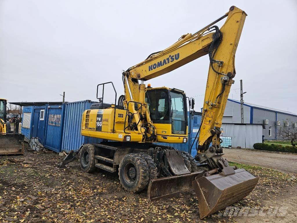 Komatsu PW 160-8 Escavatori gommati