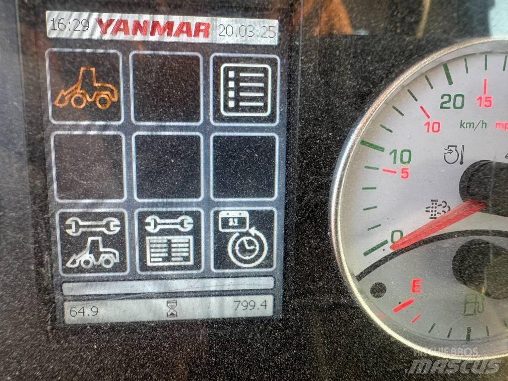 Yanmar V 120 Pale gommate
