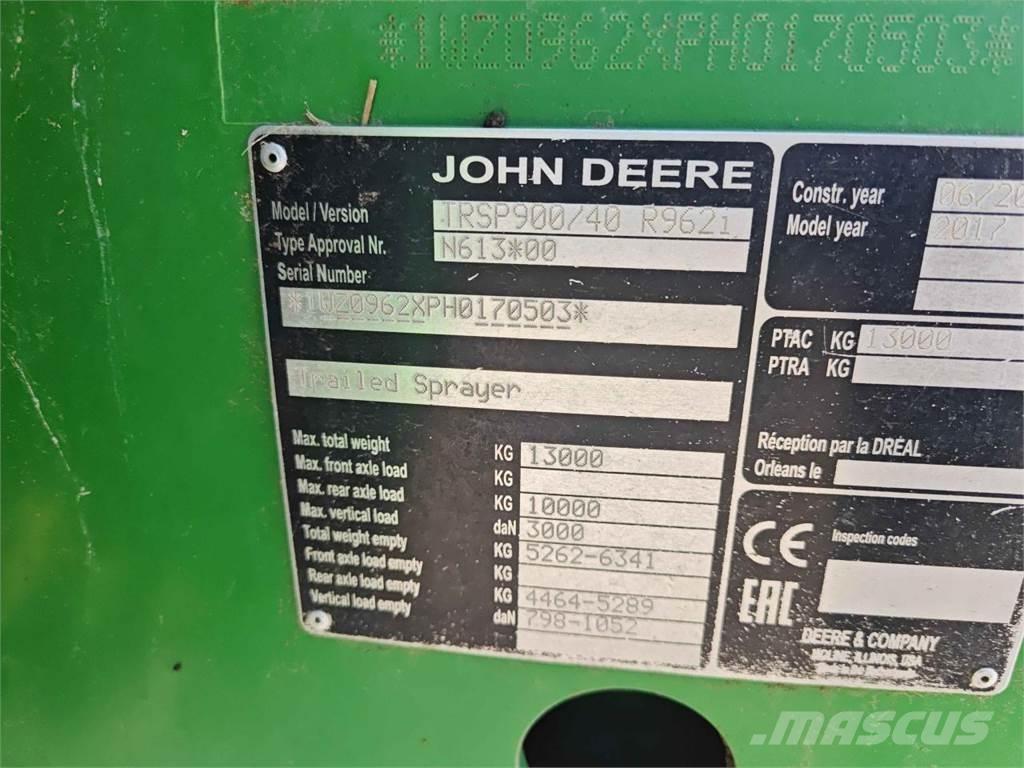 John Deere R962i Irroratrici trainate