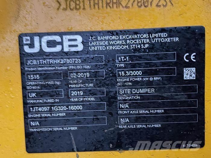 JCB 1 THT Mini dumper