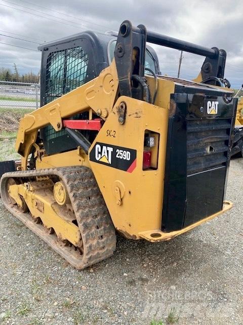 CAT 259 D Mini Pale Gommate
