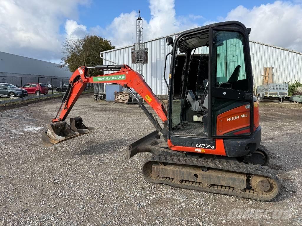 Kubota U 27-4 Miniescavatori