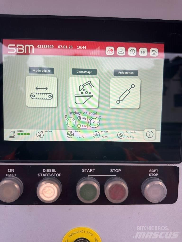 SBM Remax 400 Frantoi mobili
