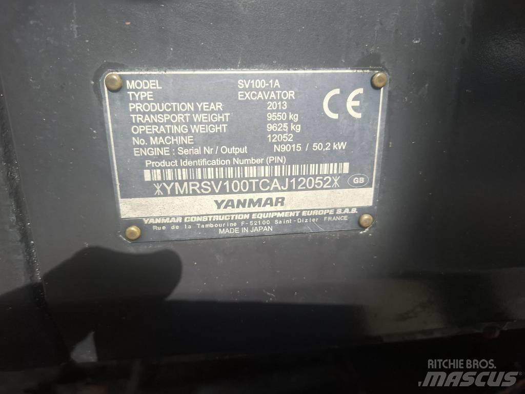 Yanmar SV 100-1A Escavatori medi 7t - 12t