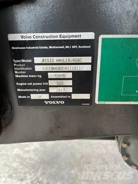 Volvo R60D Dumper a telaio rigido