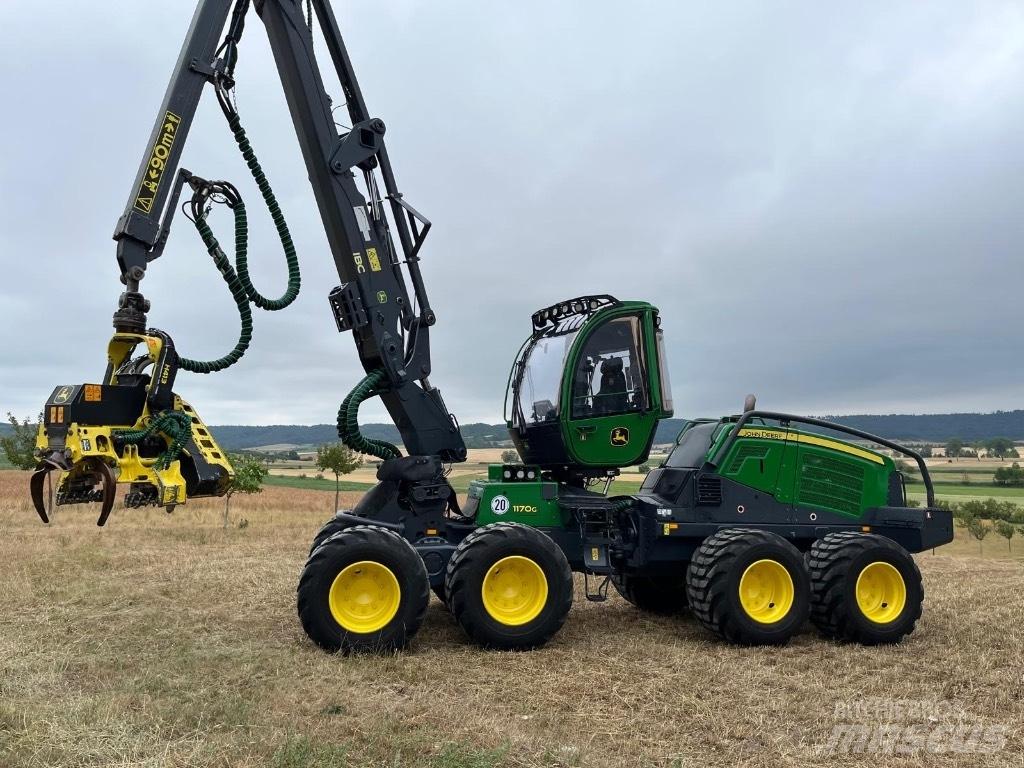 John Deere 1170G Abbattitrici, Disboscatrici