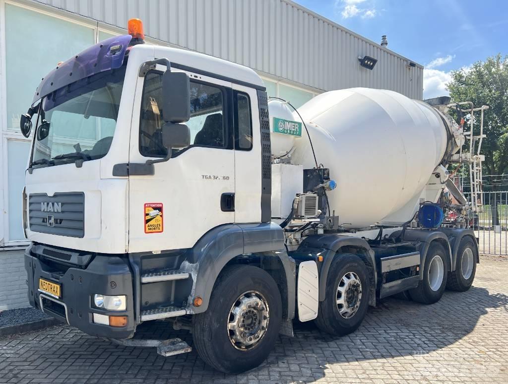 MAN TGA 32.360       9m3 Betoniere