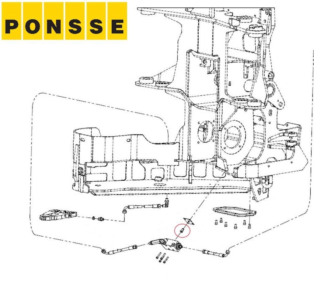 Ponsse 0057916 Componenti idrauliche