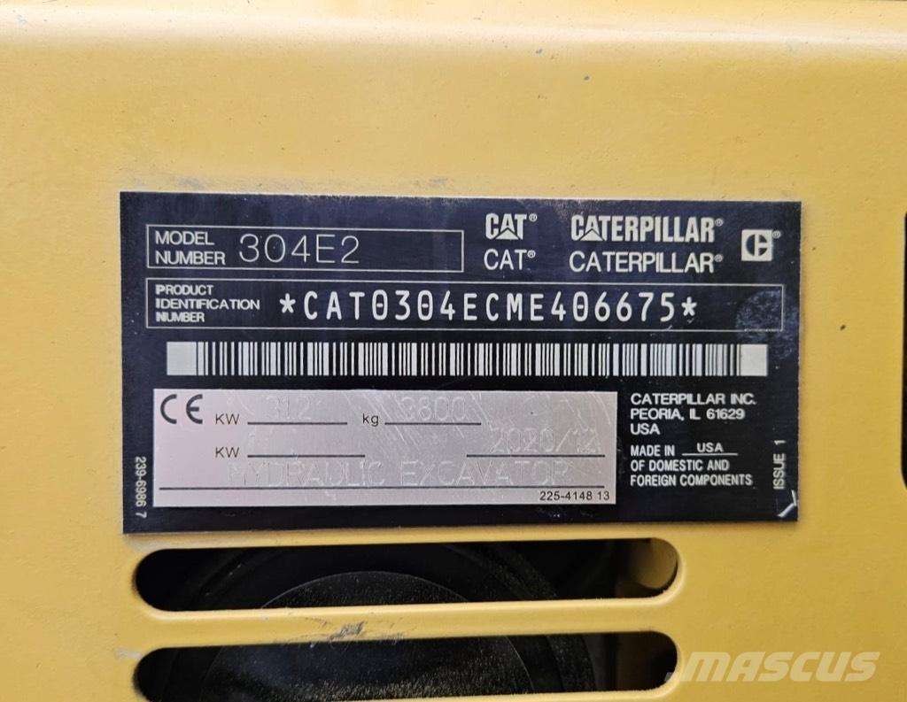 CAT 304 E 2 Miniescavatori