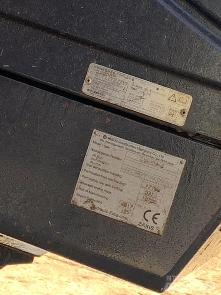 Hitachi ZX 140 W Escavatori gommati