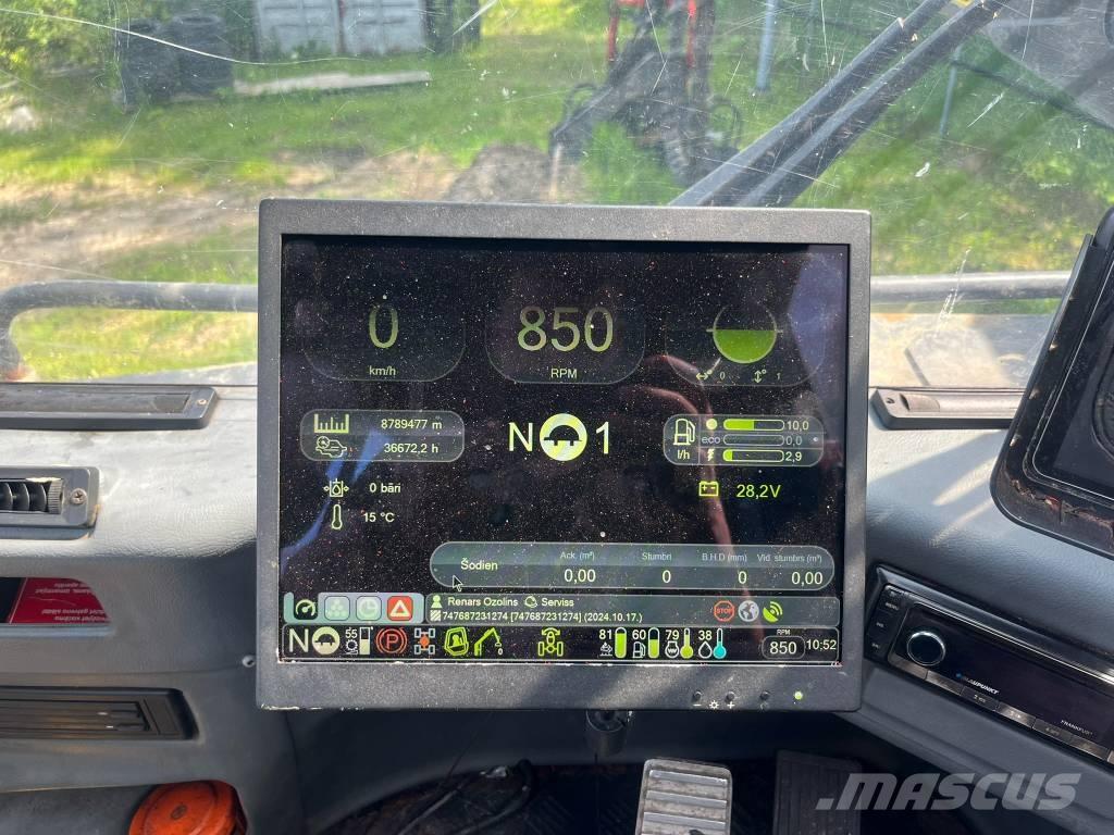 Komatsu 931.1 Abbattitrici, Disboscatrici