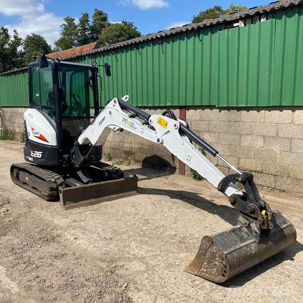 Bobcat E 26 Miniescavatori