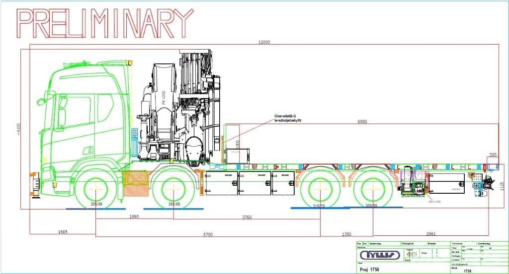 Scania R 590 Autogru