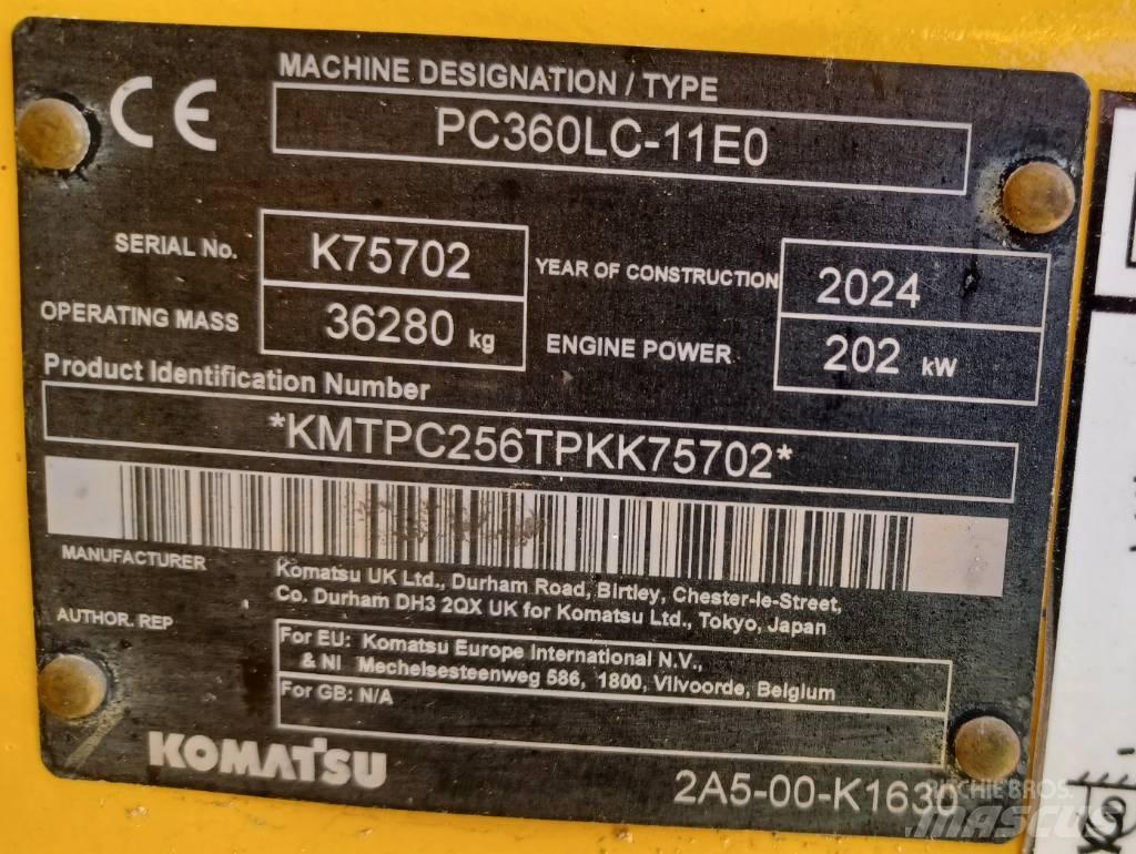 Komatsu PC360LC-11 Escavatori cingolati