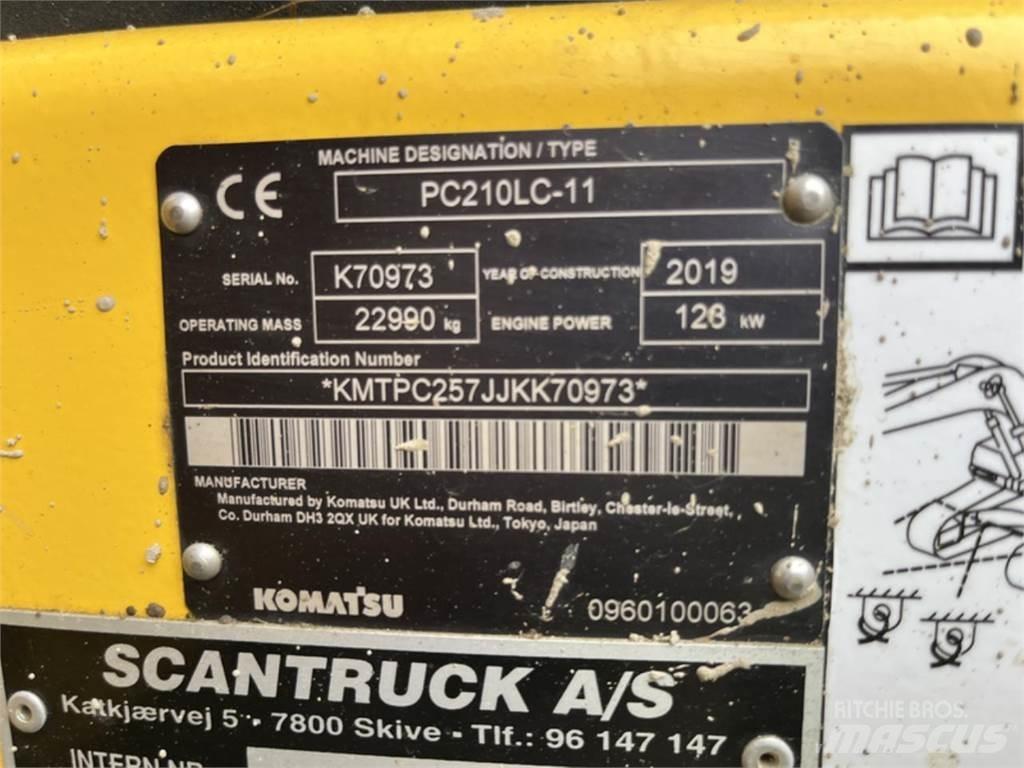 Komatsu PC210LC-11 Escavatori cingolati