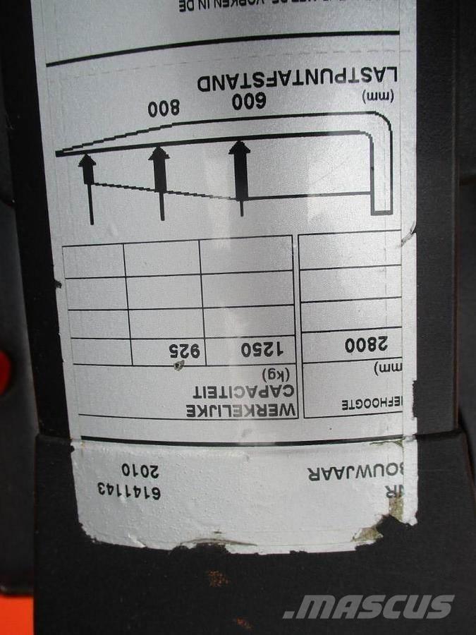 BT SPE125 Carrelli elevatori bassi a piattaforma