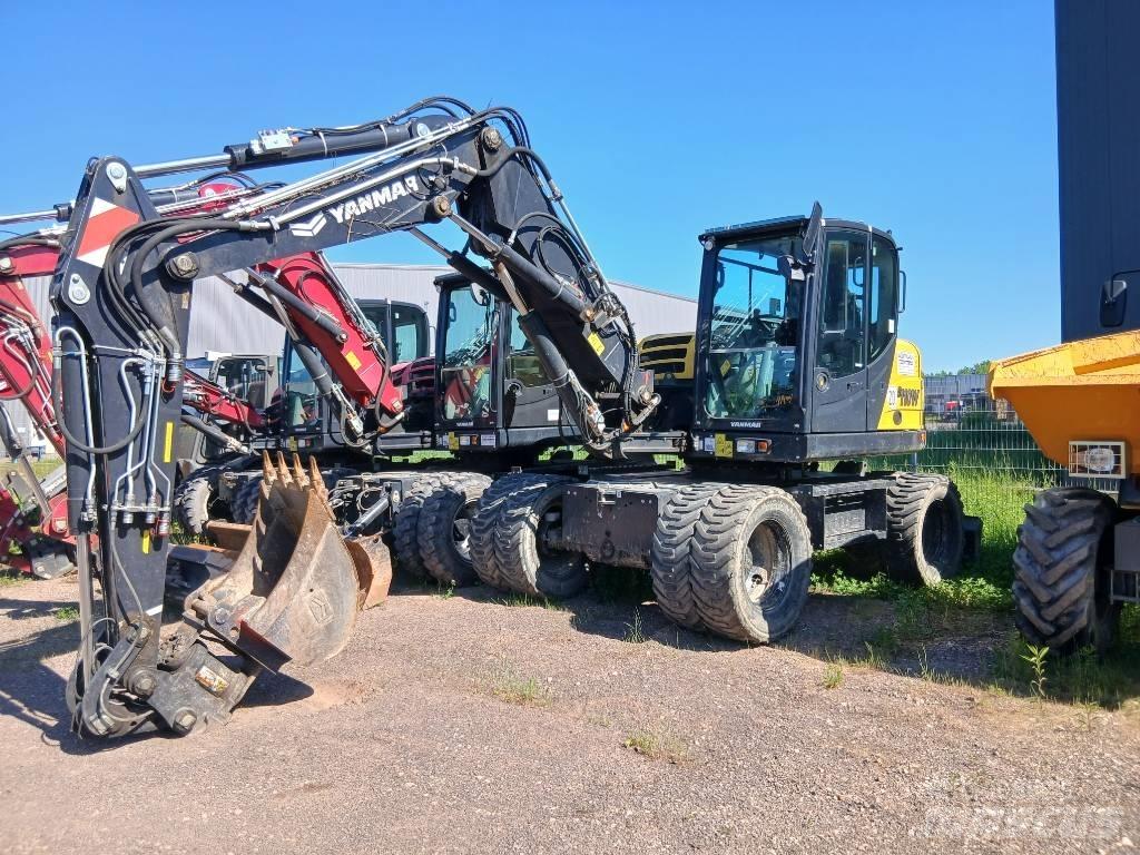 Yanmar B 110 W Escavatori gommati