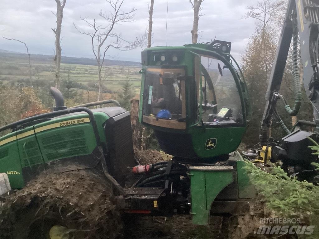 John Deere 1470G Abbattitrici, Disboscatrici