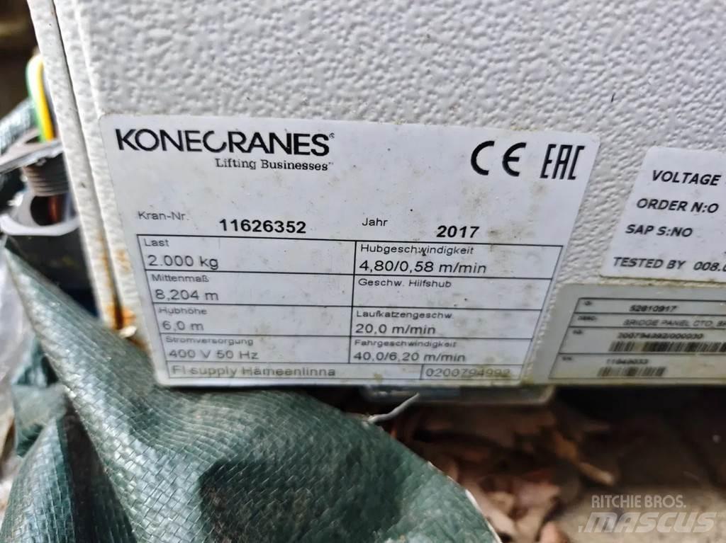 Konecranes 2 Ton Gru a carroponte e a cavalletto