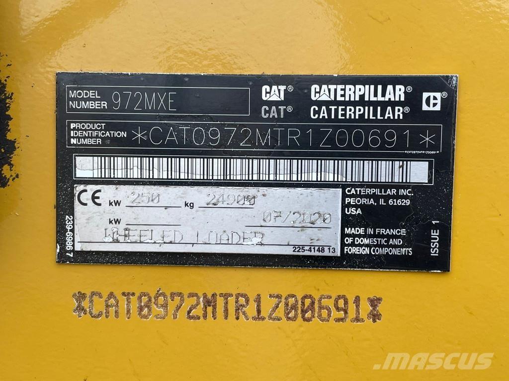 CAT 972MXE Pale gommate