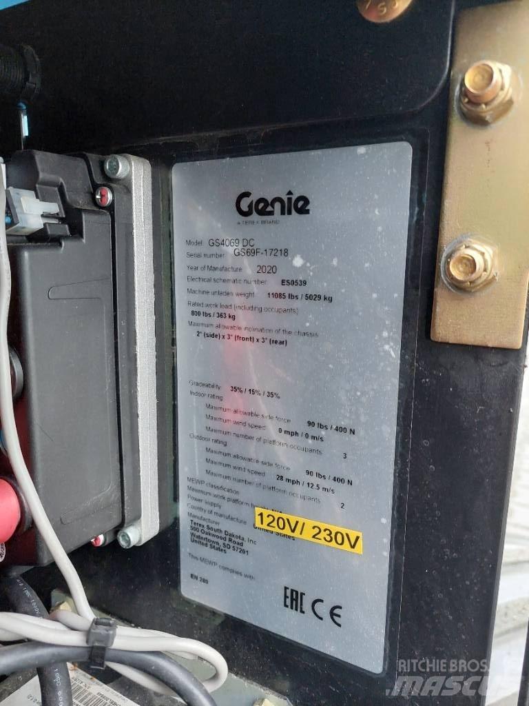 Genie GS 4069 DC Piattaforme a pantografo
