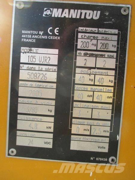 Manitou 105 VJR 2 Sollevatori verticali