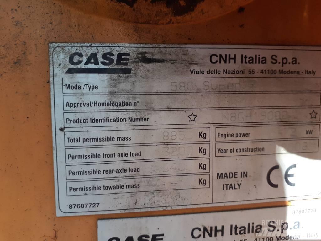 CASE 580 SUPER R Terne