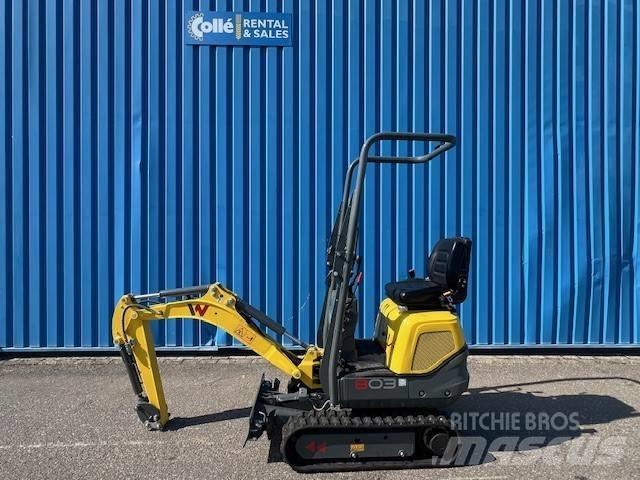 Wacker Neuson 803 Miniescavatori