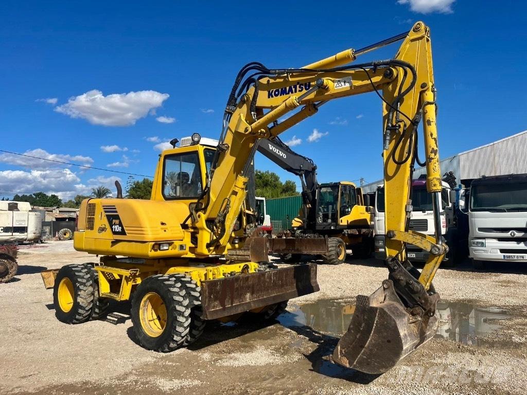 Komatsu PW 110 Escavatori gommati