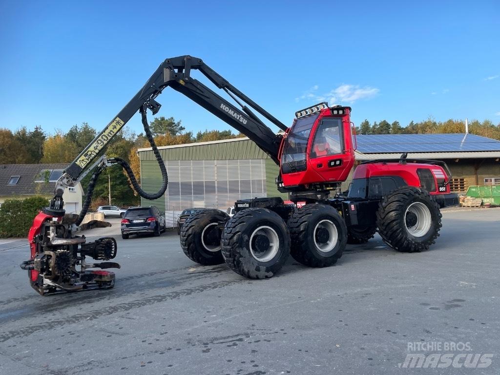 Komatsu 951 Abbattitrici, Disboscatrici