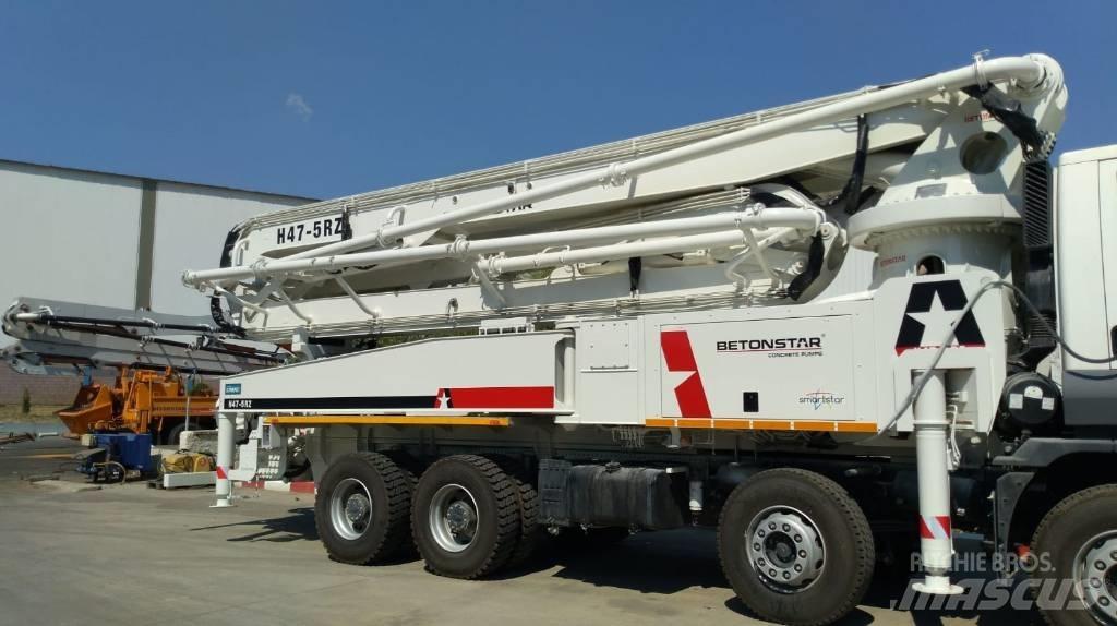 Betonstar 47M-5RZ Autopompe per calcestruzzo