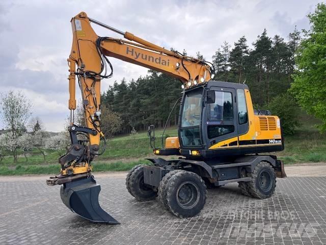 Hyundai Robex 140 W Escavatori gommati