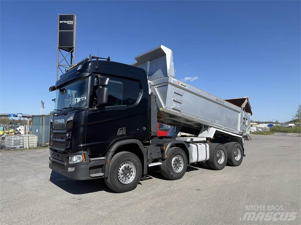 Scania R580 8X4 Camion ribaltabili